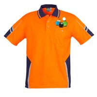 Mens Hi Vis Squad Short Sleeves Polo Thumbnail