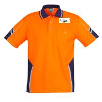 Mens Hi Vis Squad Short Sleeves Polo Thumbnail