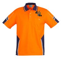 Mens Hi Vis Squad Short Sleeves Polo Thumbnail
