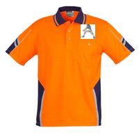 Mens Hi Vis Squad Short Sleeves Polo Thumbnail