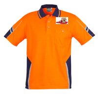 Mens Hi Vis Squad Short Sleeves Polo Thumbnail