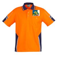Mens Hi Vis Squad Short Sleeves Polo Thumbnail