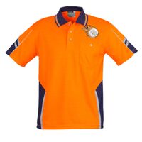 Mens Hi Vis Squad Short Sleeves Polo Thumbnail
