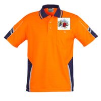 Mens Hi Vis Squad Short Sleeves Polo Thumbnail