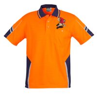 Mens Hi Vis Squad Short Sleeves Polo Thumbnail