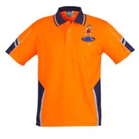 Mens Hi Vis Squad Short Sleeves Polo Thumbnail