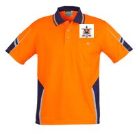Mens Hi Vis Squad Short Sleeves Polo Thumbnail