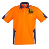 Mens Hi Vis Squad Short Sleeves Polo Thumbnail