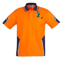 Mens Hi Vis Squad Short Sleeves Polo Thumbnail