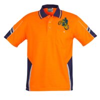 Mens Hi Vis Squad Short Sleeves Polo Thumbnail