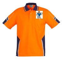 Mens Hi Vis Squad Short Sleeves Polo Thumbnail