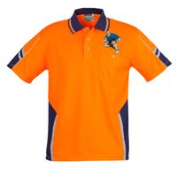 Mens Hi Vis Squad Short Sleeves Polo Thumbnail