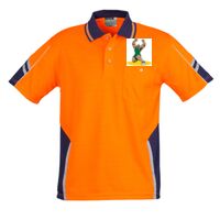 Mens Hi Vis Squad Short Sleeves Polo Thumbnail
