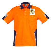 Mens Hi Vis Squad Short Sleeves Polo Thumbnail