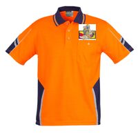 Mens Hi Vis Squad Short Sleeves Polo Thumbnail