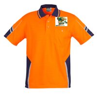 Mens Hi Vis Squad Short Sleeves Polo Thumbnail