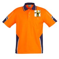 Mens Hi Vis Squad Short Sleeves Polo Thumbnail