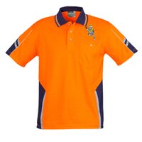 Mens Hi Vis Squad Short Sleeves Polo Thumbnail