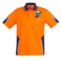 Mens Hi Vis Squad Short Sleeves Polo Thumbnail