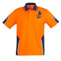 Mens Hi Vis Squad Short Sleeves Polo Thumbnail