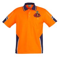 Mens Hi Vis Squad Short Sleeves Polo Thumbnail