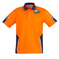 Mens Hi Vis Squad Short Sleeves Polo Thumbnail