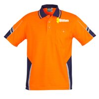 Mens Hi Vis Squad Short Sleeves Polo Thumbnail