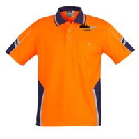 Mens Hi Vis Squad Short Sleeves Polo Thumbnail