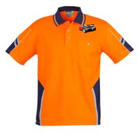 Mens Hi Vis Squad Short Sleeves Polo Thumbnail