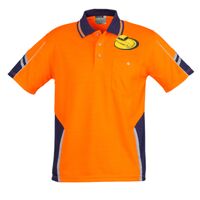 Mens Hi Vis Squad Short Sleeves Polo Thumbnail