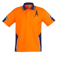 Mens Hi Vis Squad Short Sleeves Polo Thumbnail