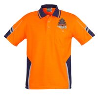 Mens Hi Vis Squad Short Sleeves Polo Thumbnail