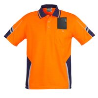 Mens Hi Vis Squad Short Sleeves Polo Thumbnail
