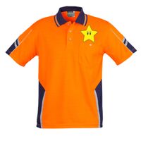 Mens Hi Vis Squad Short Sleeves Polo Thumbnail