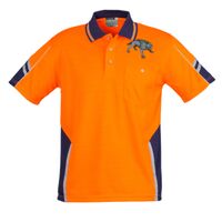 Mens Hi Vis Squad Short Sleeves Polo Thumbnail