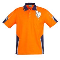 Mens Hi Vis Squad Short Sleeves Polo Thumbnail