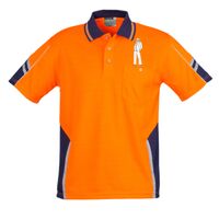 Mens Hi Vis Squad Short Sleeves Polo Thumbnail