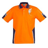 Mens Hi Vis Squad Short Sleeves Polo Thumbnail