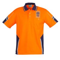 Mens Hi Vis Squad Short Sleeves Polo Thumbnail