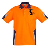 Mens Hi Vis Squad Short Sleeves Polo Thumbnail