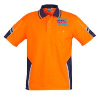 Mens Hi Vis Squad Short Sleeves Polo Thumbnail