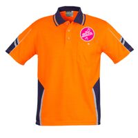 Mens Hi Vis Squad Short Sleeves Polo Thumbnail