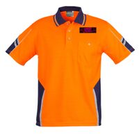 Mens Hi Vis Squad Short Sleeves Polo Thumbnail
