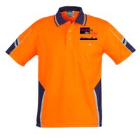 Mens Hi Vis Squad Short Sleeves Polo Thumbnail