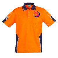 Mens Hi Vis Squad Short Sleeves Polo Thumbnail