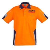 Mens Hi Vis Squad Short Sleeves Polo Thumbnail