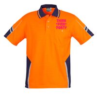 Mens Hi Vis Squad Short Sleeves Polo Thumbnail