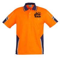 Mens Hi Vis Squad Short Sleeves Polo Thumbnail