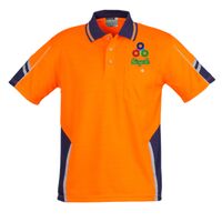 Mens Hi Vis Squad Short Sleeves Polo Thumbnail