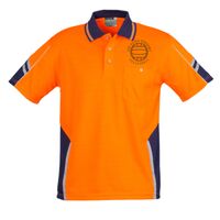 Mens Hi Vis Squad Short Sleeves Polo Thumbnail